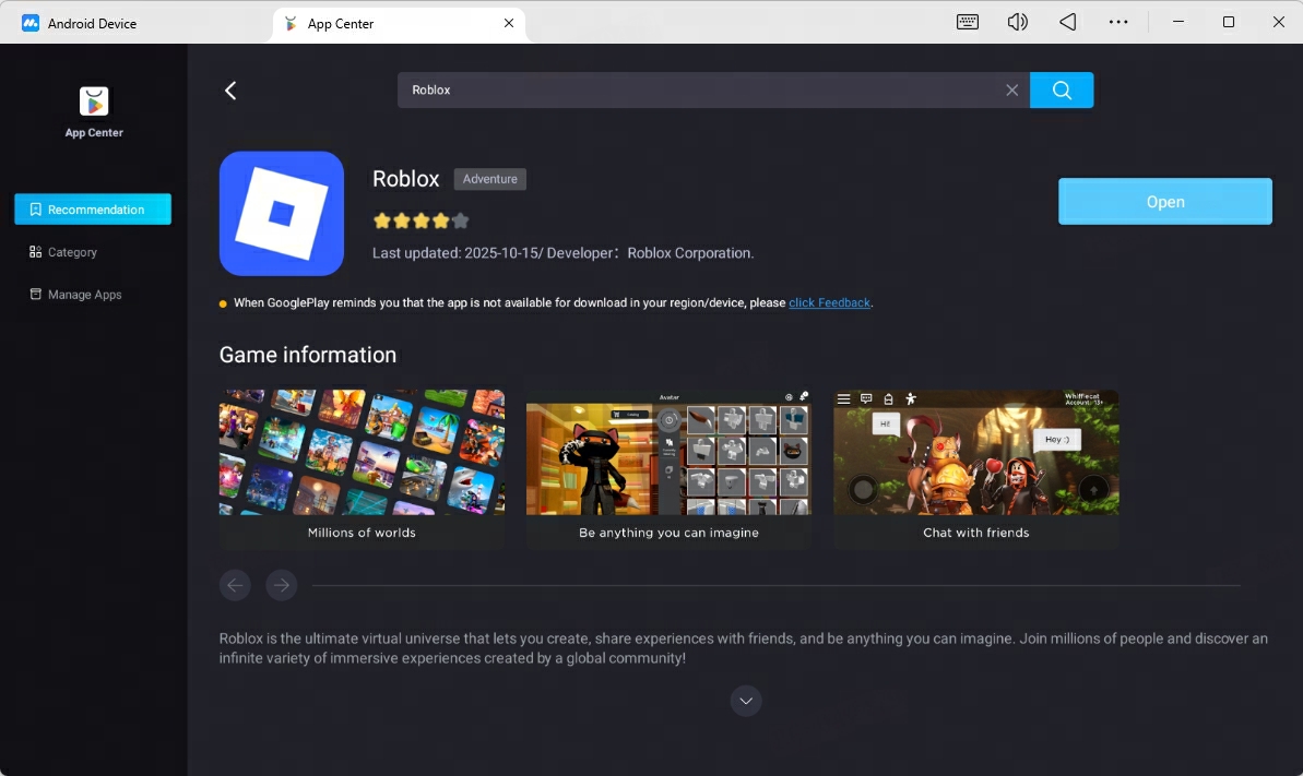 Download Roblox on PC and Mac